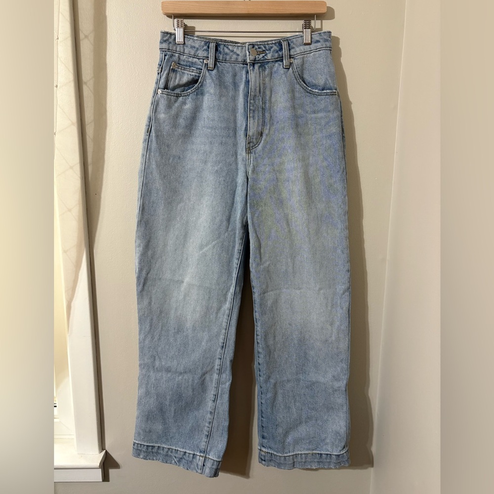 ROLLA’S High Rise Wide Leg Lightwash Jeans